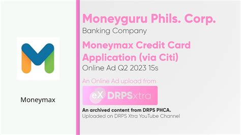 moneymax credit card.